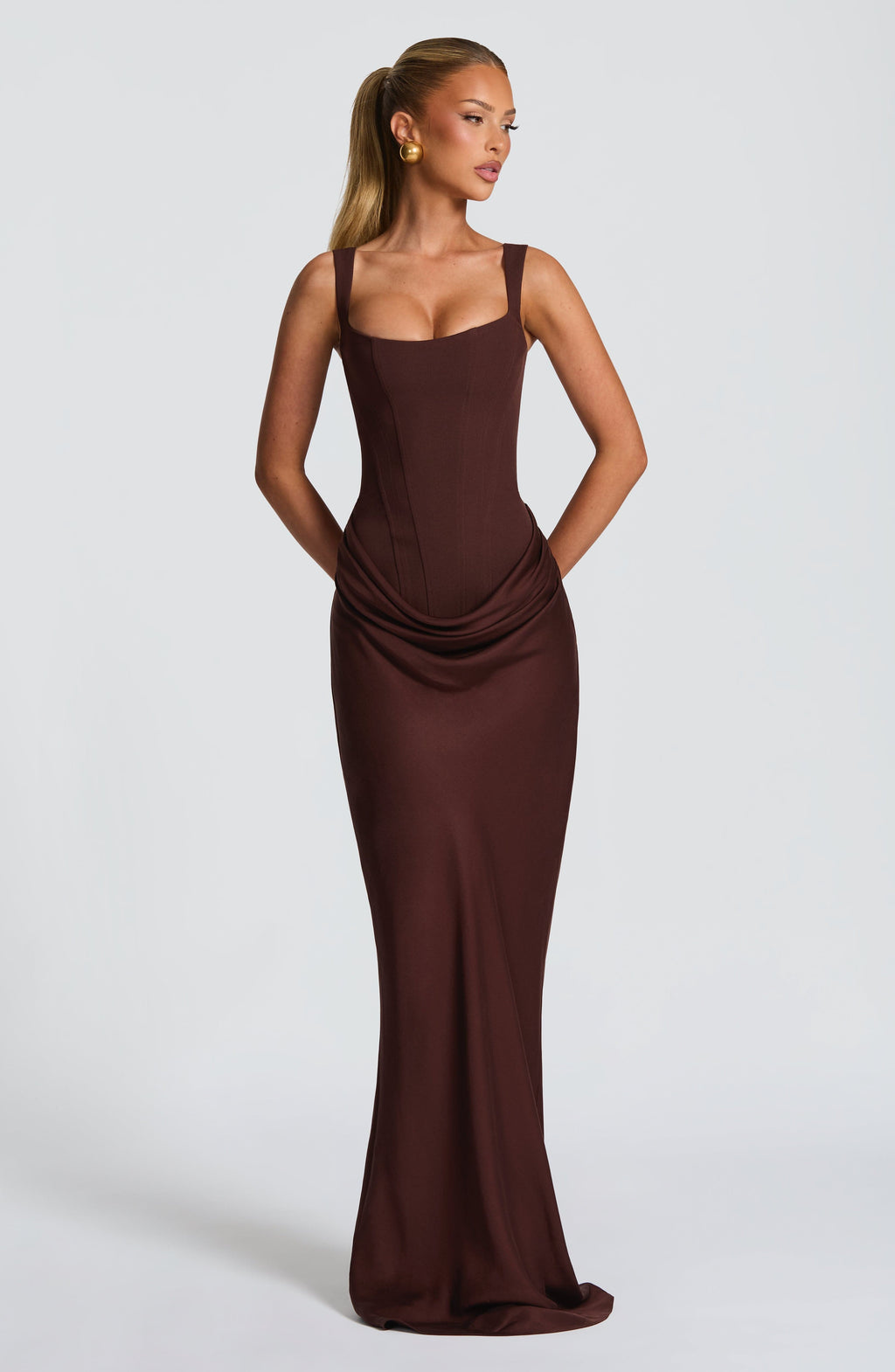 Vestido Aria™ -  Silueta fluida con corsé ajustado