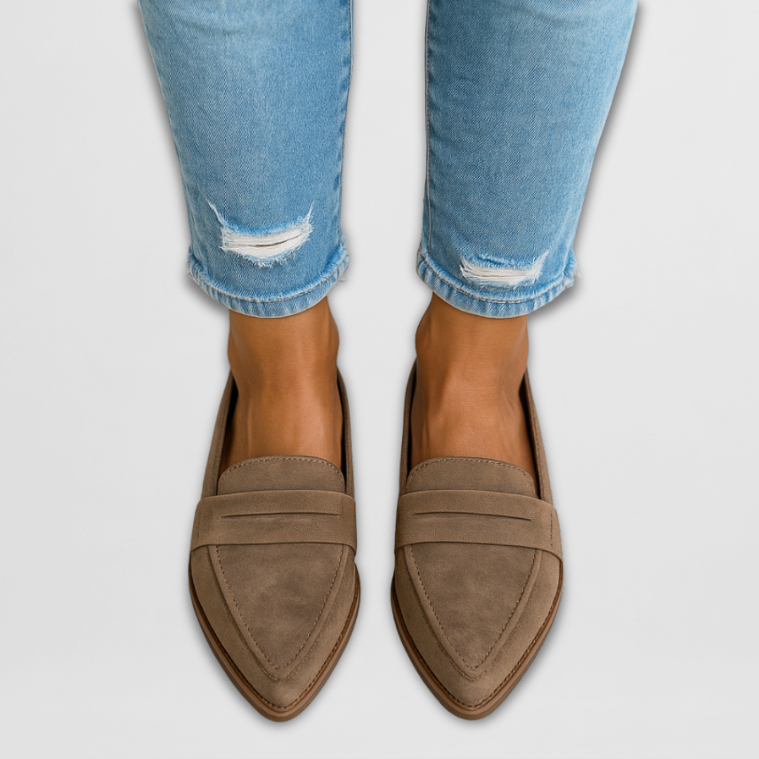 Nadia™ | Mocasines de ante