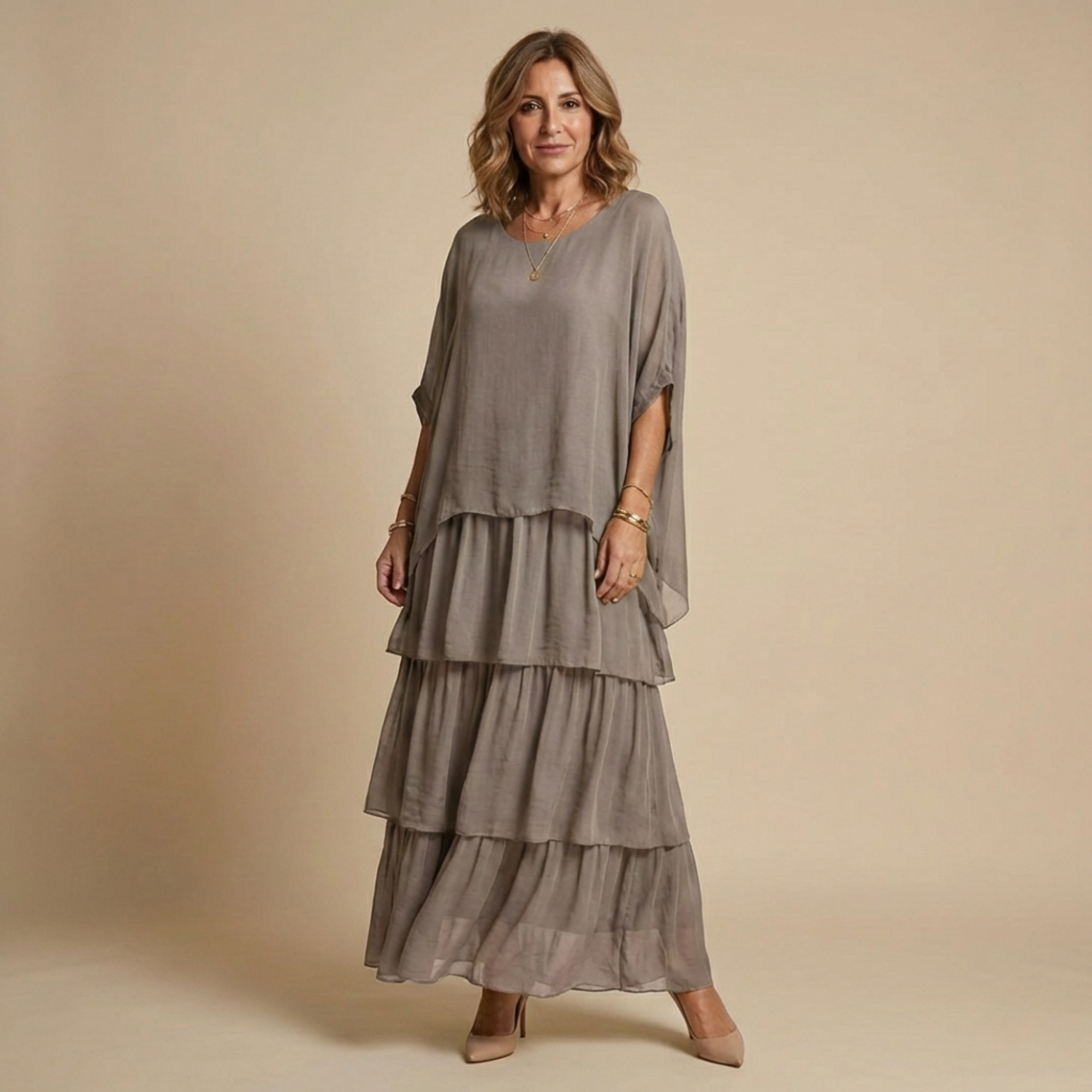 Charlotte | Vestido elegante y cómodo de corte amplio