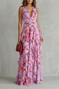 Belladina | Maxivestido con estampado de rosas
