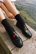 Mocasines chic sin cordones color sol