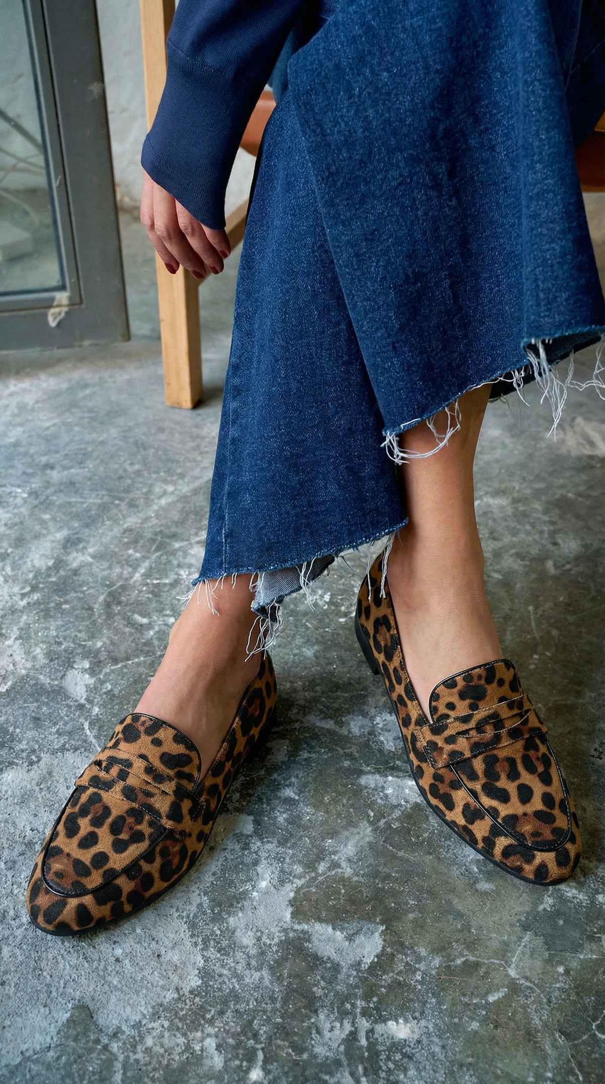 Azariah - Zapatos de leopardo audaces