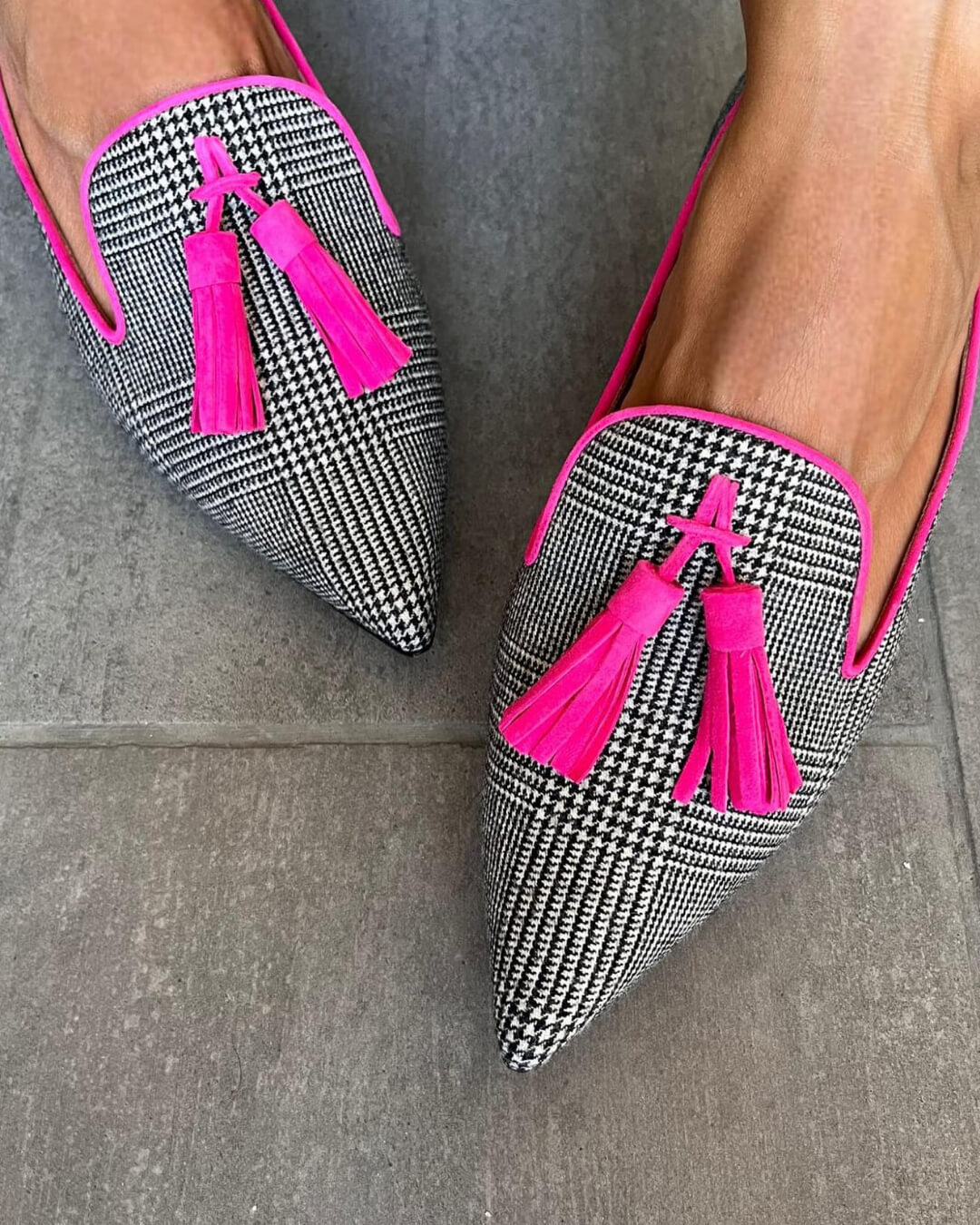 Betty - Mocasines chic de punta