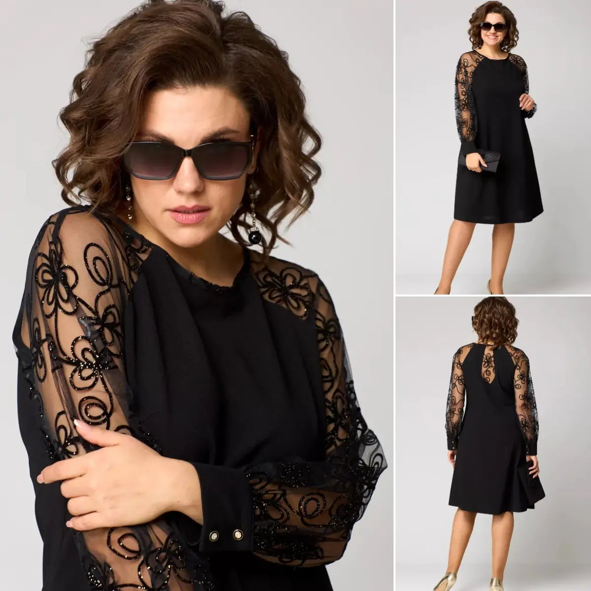 Lilia | Vestido midi clásico para ocasiones especiales