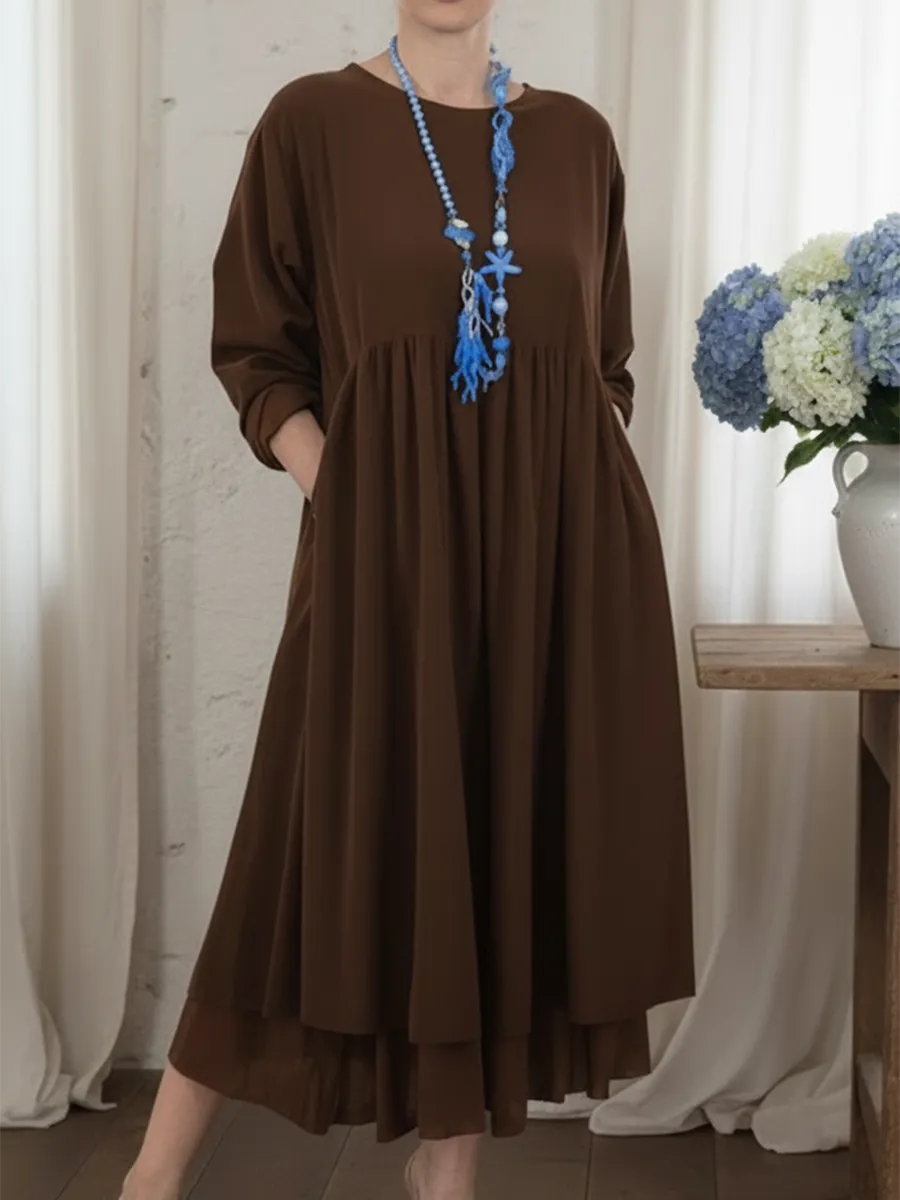 Melvaria | Vestido Midi Relajado