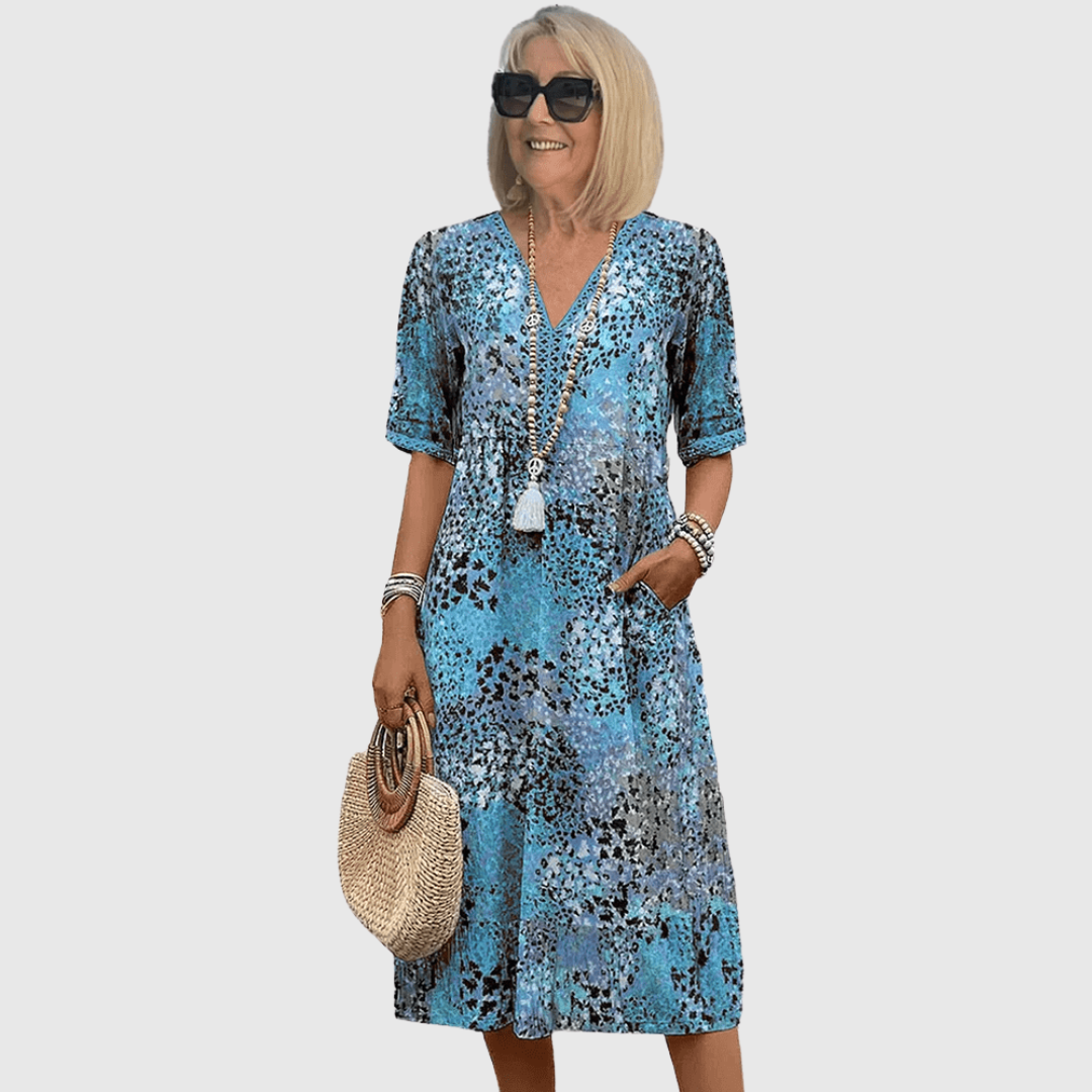 Marina | Vestido Midi Elegante Verano