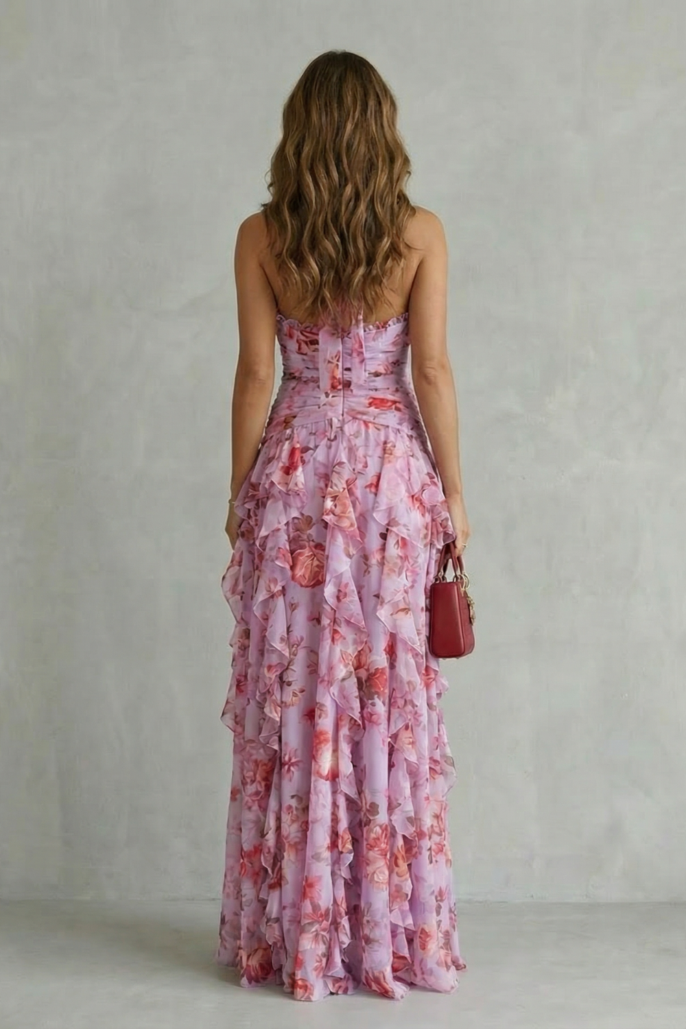 Belladina | Maxivestido con estampado de rosas