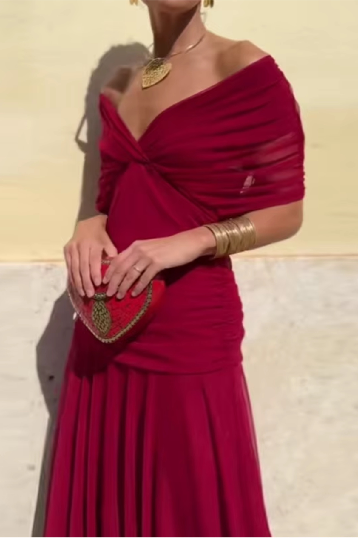 Vestido Luisa Escote en V