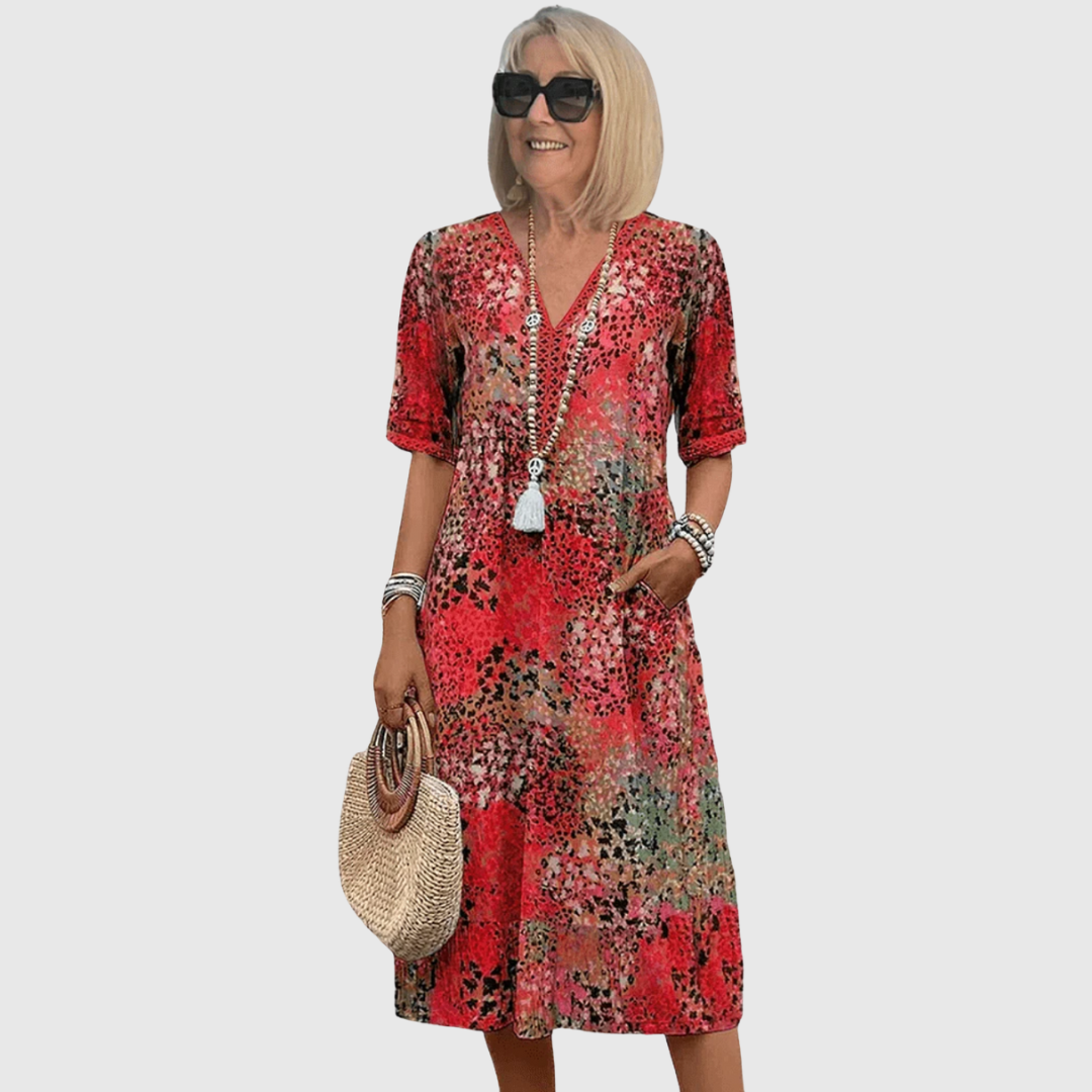 Marina | Vestido Midi Elegante Verano