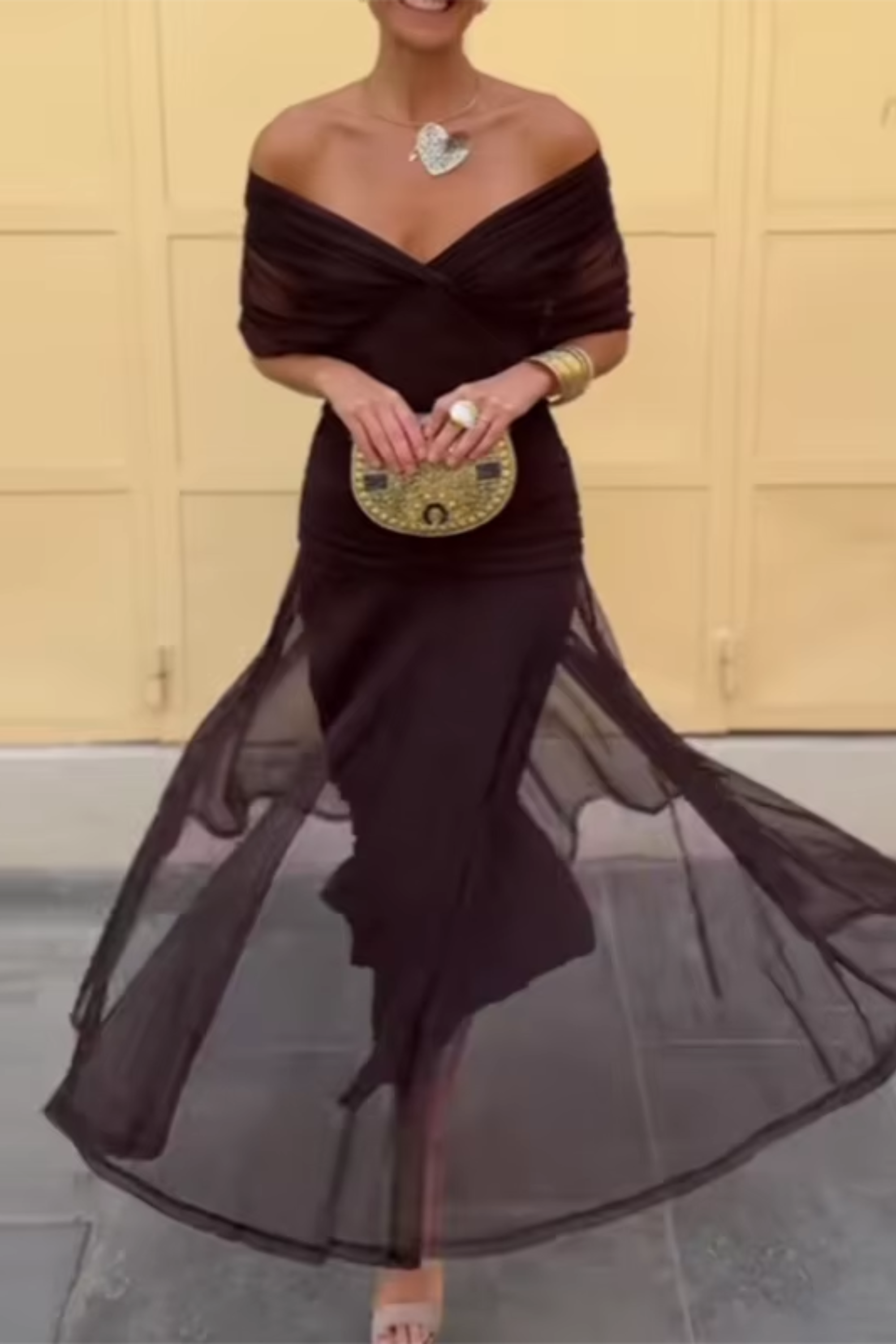 Vestido Luisa Escote en V