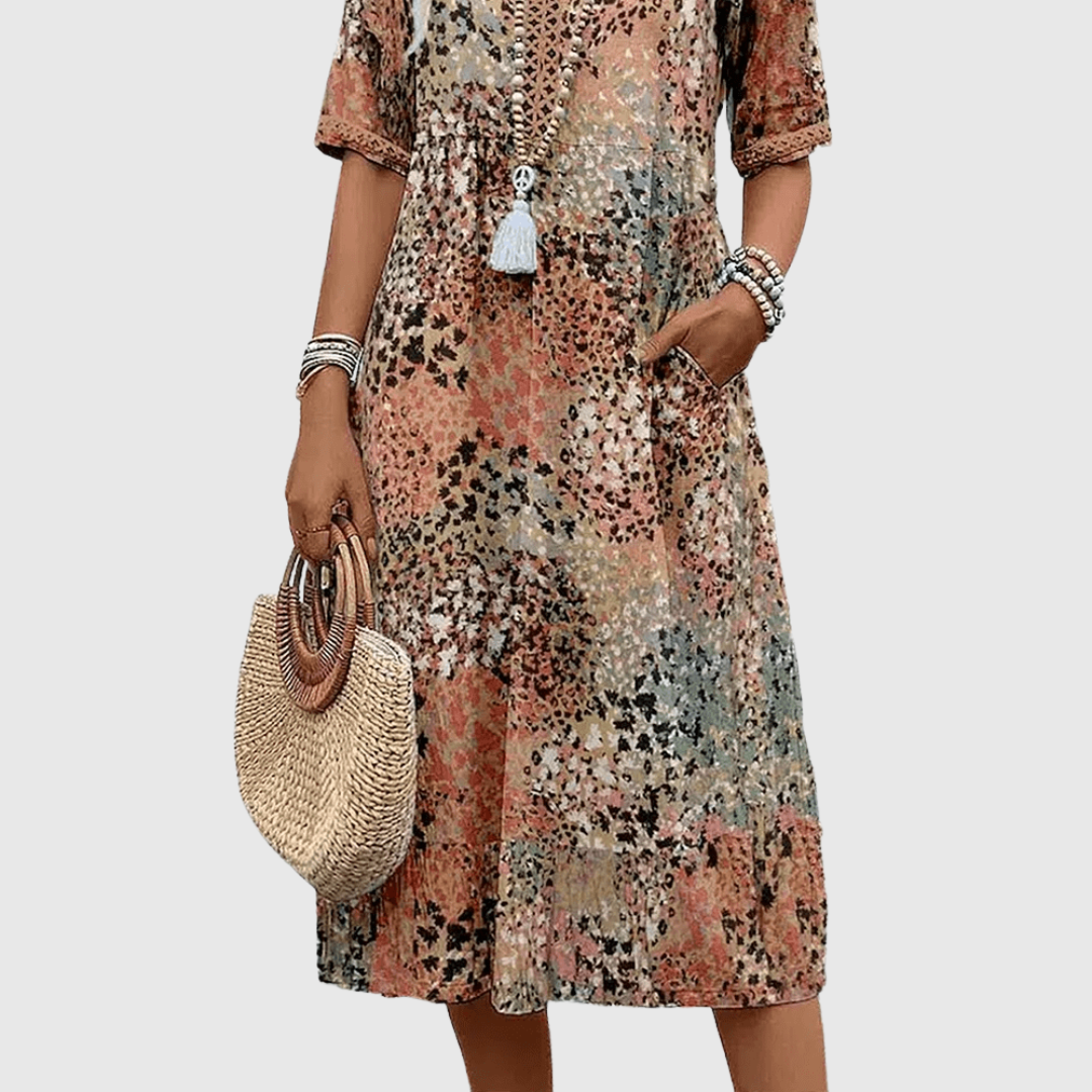 Marina | Vestido Midi Elegante Verano