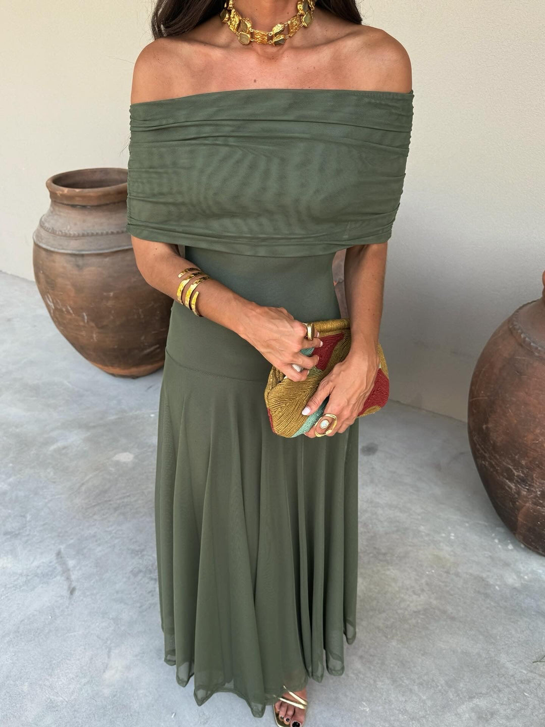 Toledo | Vestido femenino de lino-seda
