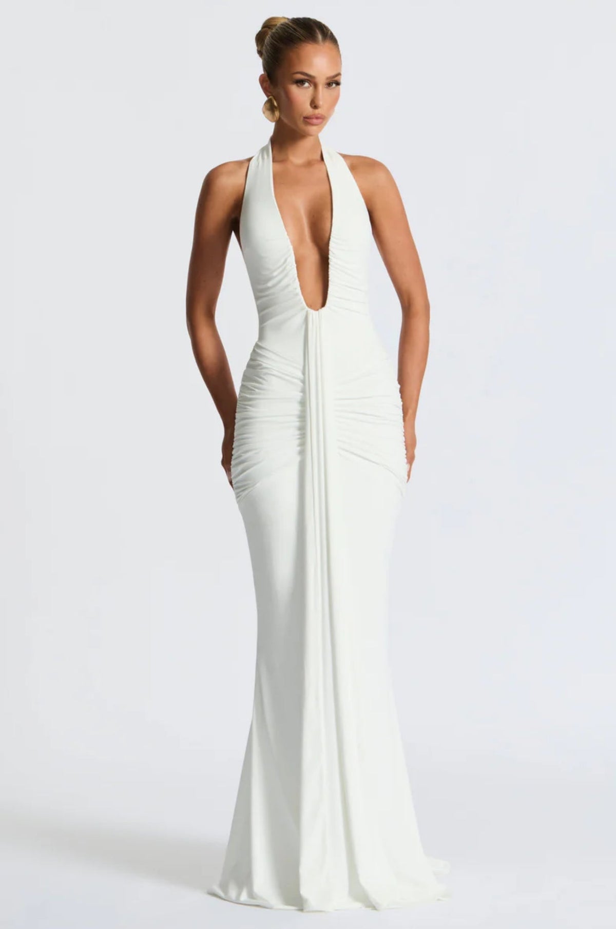 Vestido Tatiana™ -  Elegancia fluida con escote halter