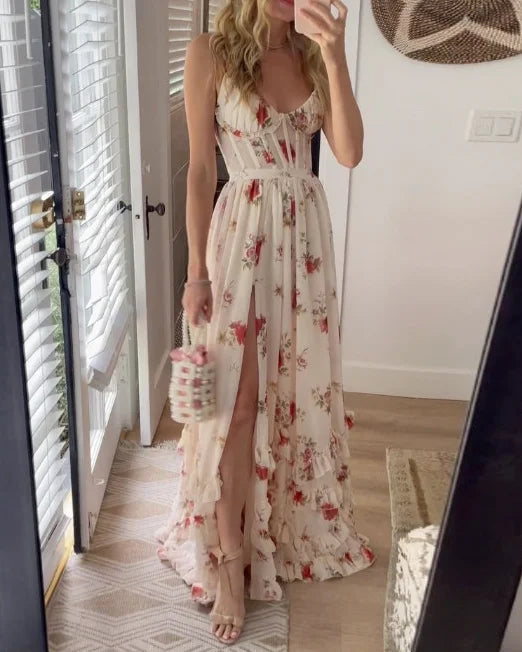 Carmen | Vestido de flores romántico