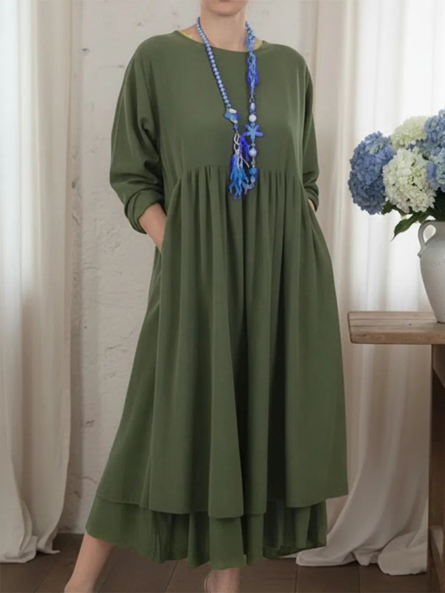 Melvaria | Vestido Midi Relajado