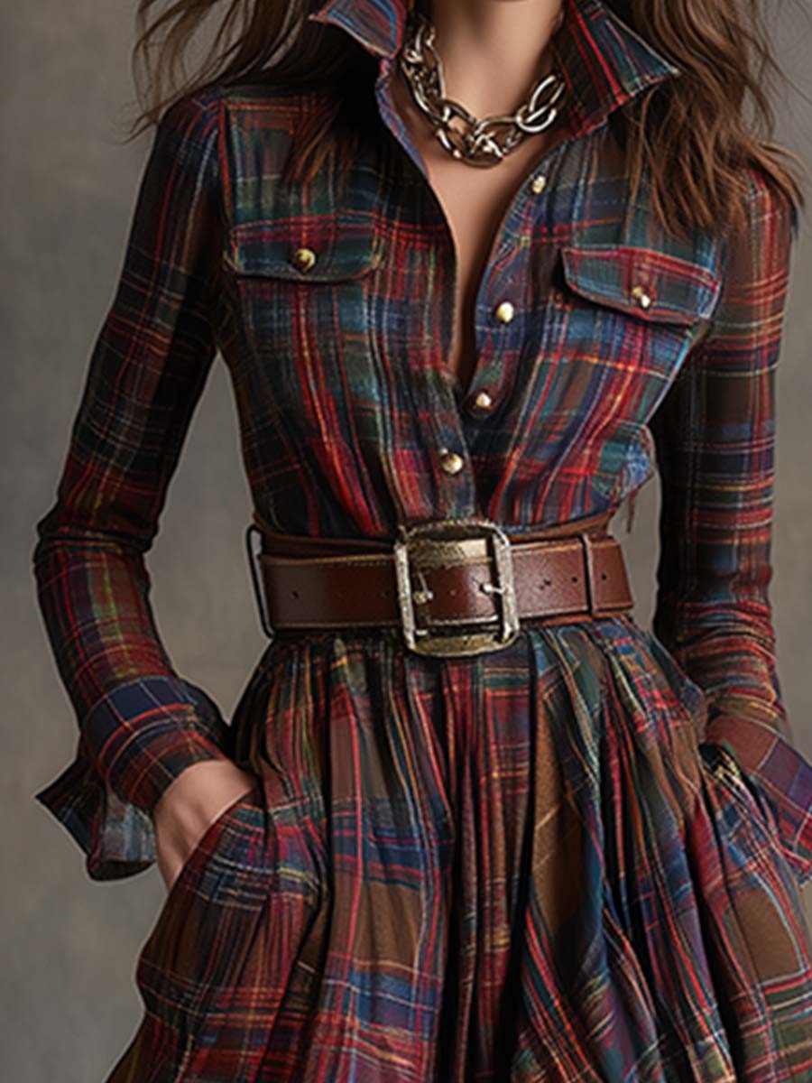 Scarlett™ - Vestido con Cinturón