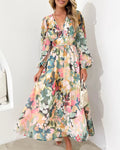Celine | Vestido femenino con estampado de flores