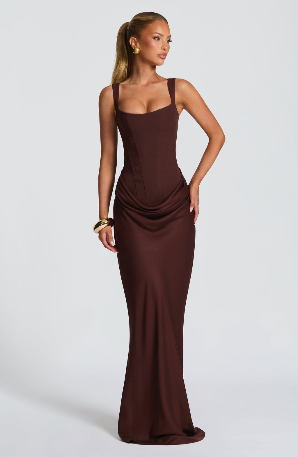 Vestido Aria™ -  Silueta fluida con corsé ajustado