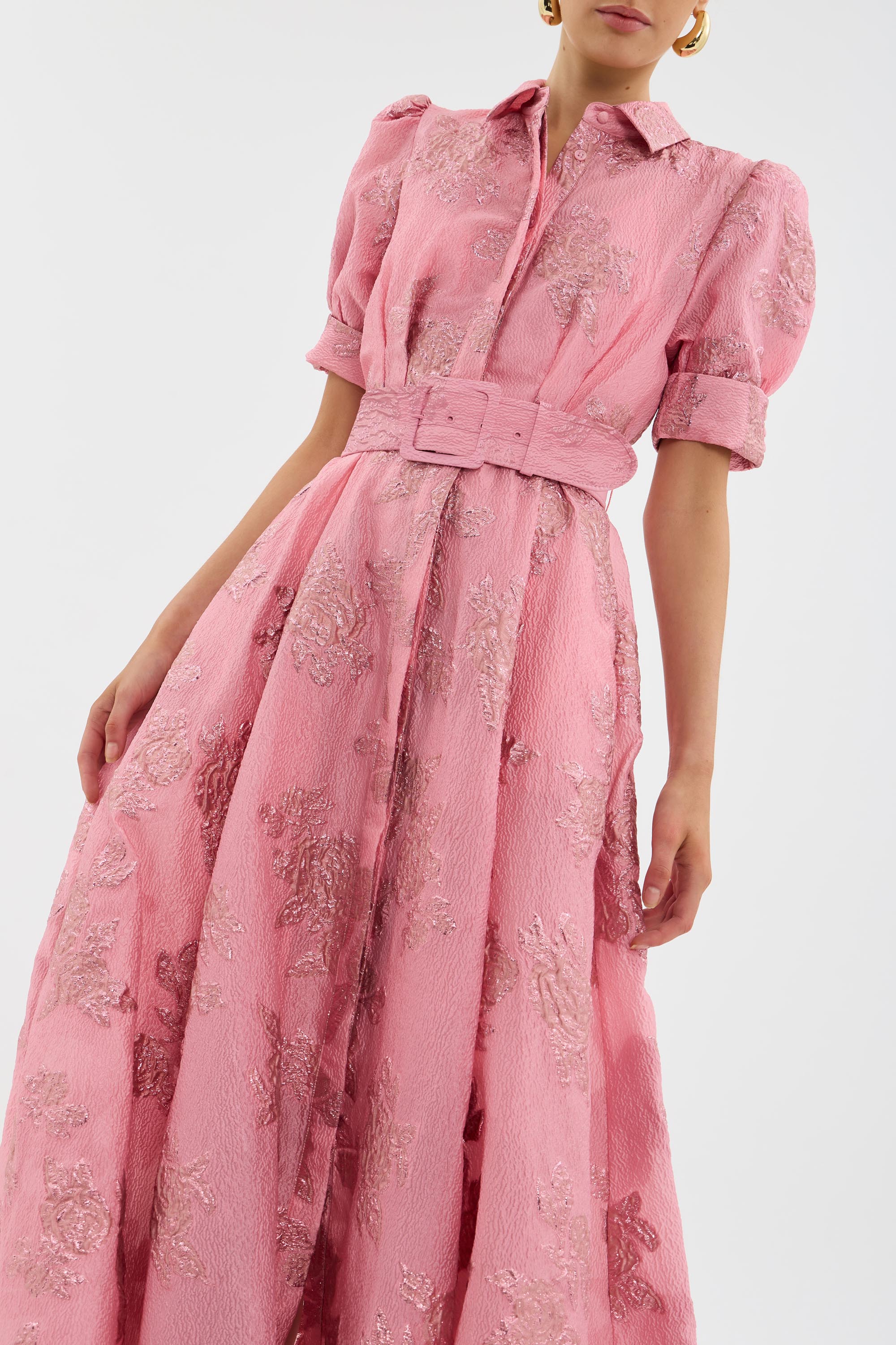 Aria | Vestido corto con mangas de globo