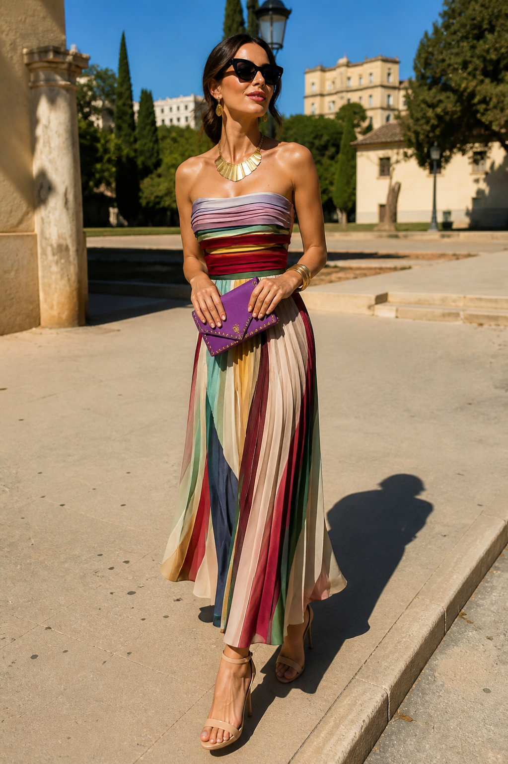 Evelyn | Elegante vestido largo