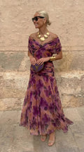 Elena | Vestido de Noche Floral