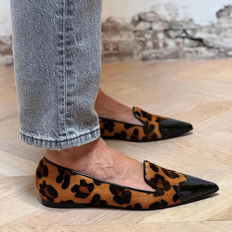 Avera - Mocasines Charm Leopardo