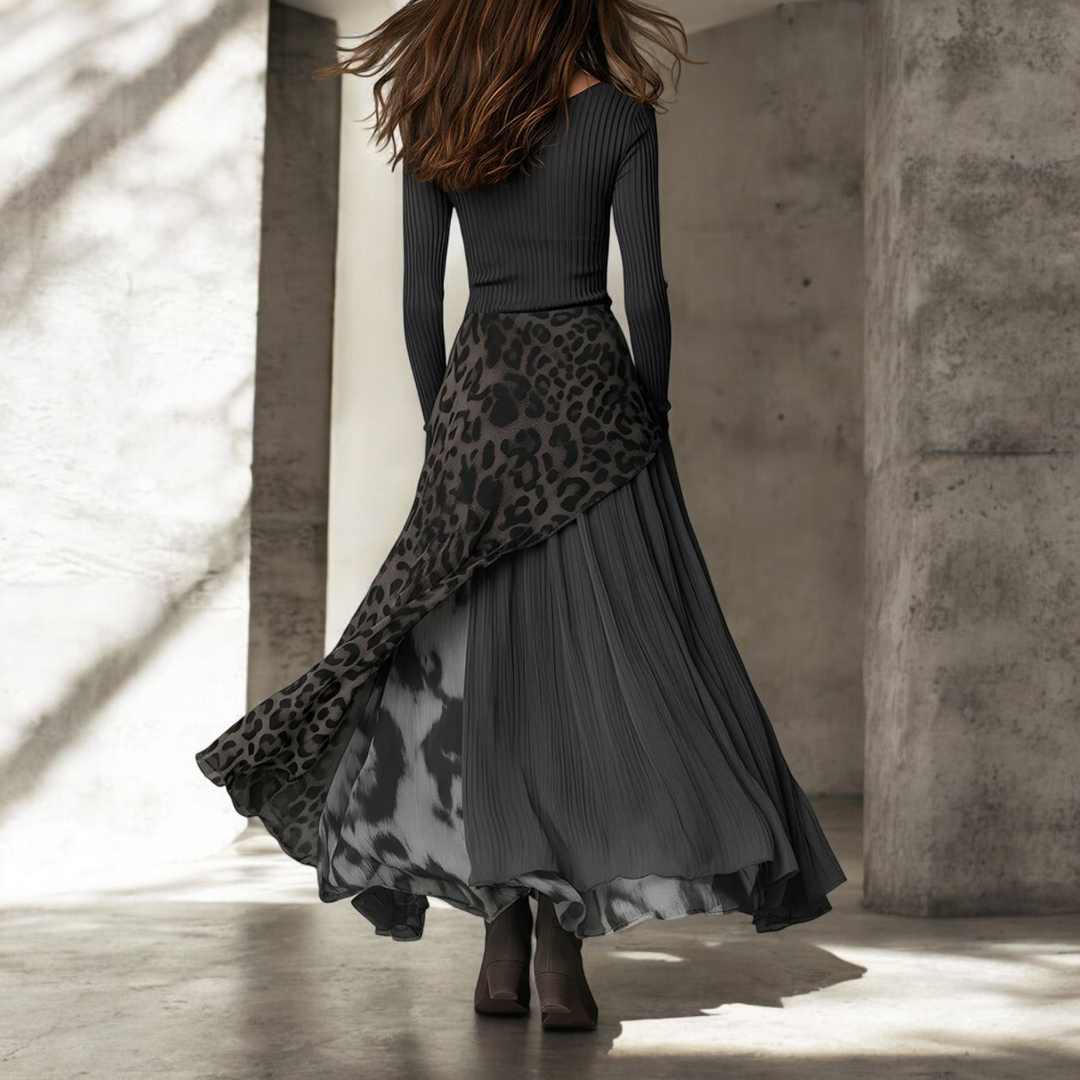 Nova™ | Vestido Largo Leopardo
