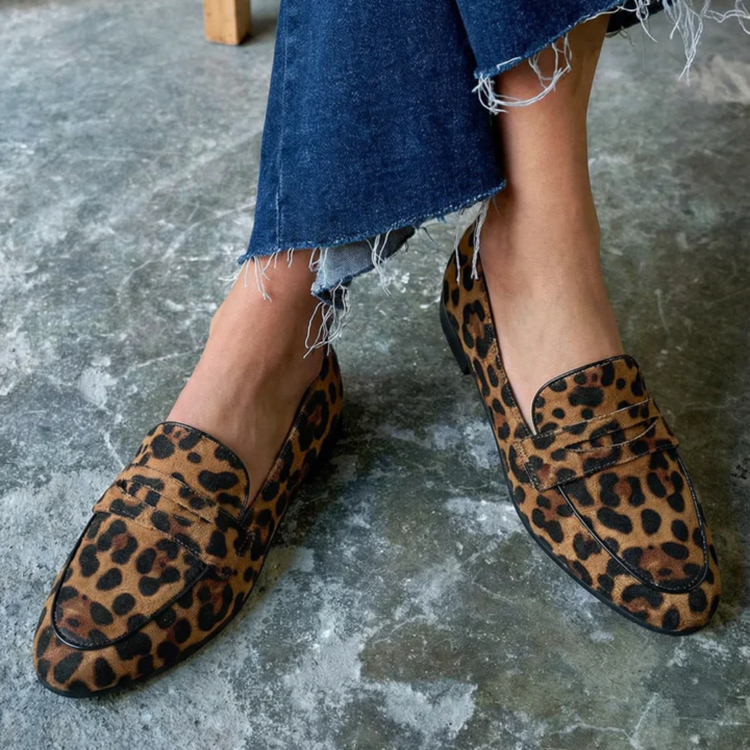 Azariah - Zapatos de leopardo audaces