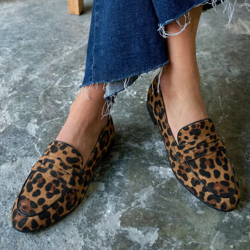 Azariah - Zapatos de leopardo audaces