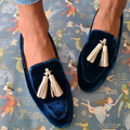 Celestia - Mocasines Elegantes con Flecos