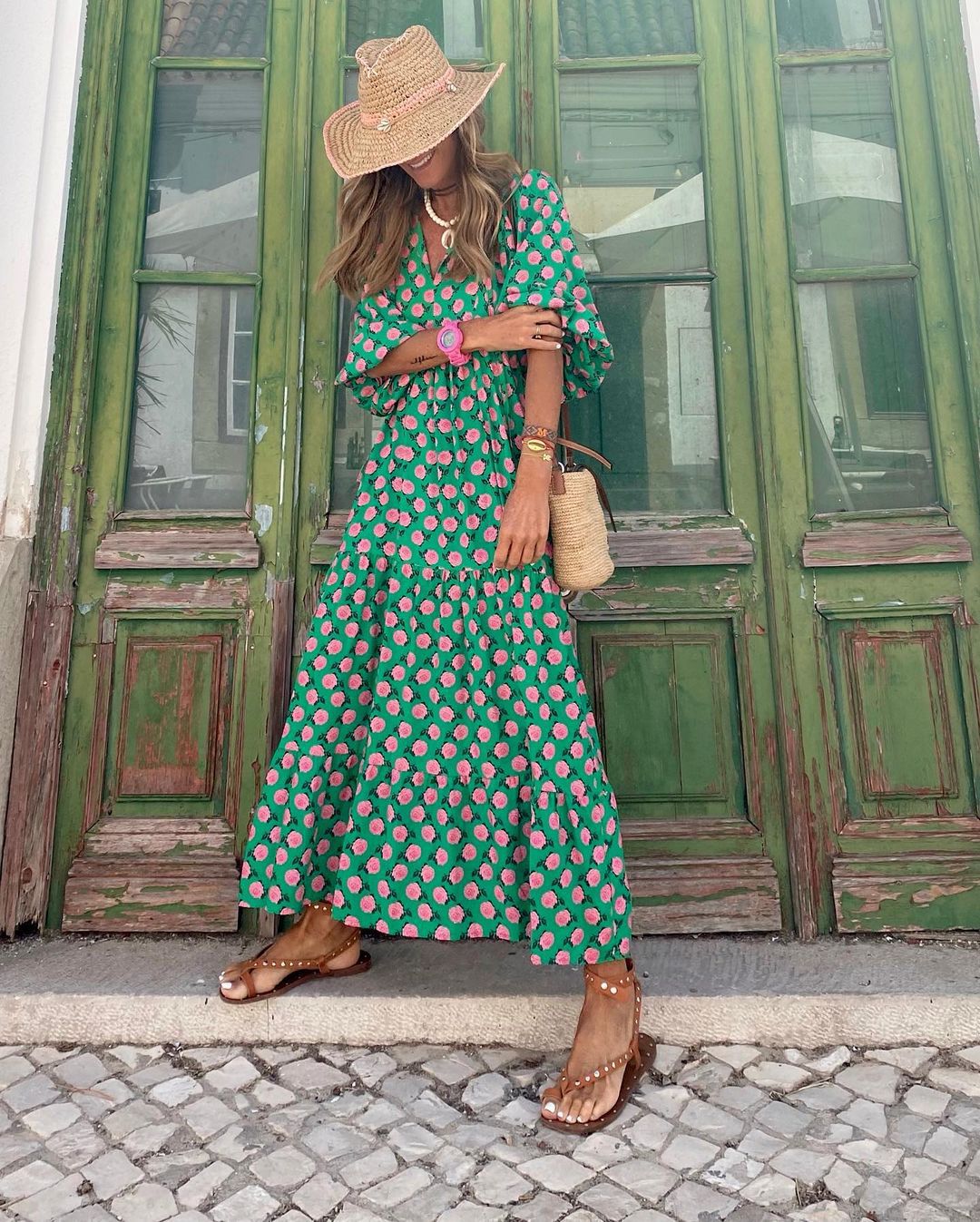 Bellona | Vestido Boho Largo