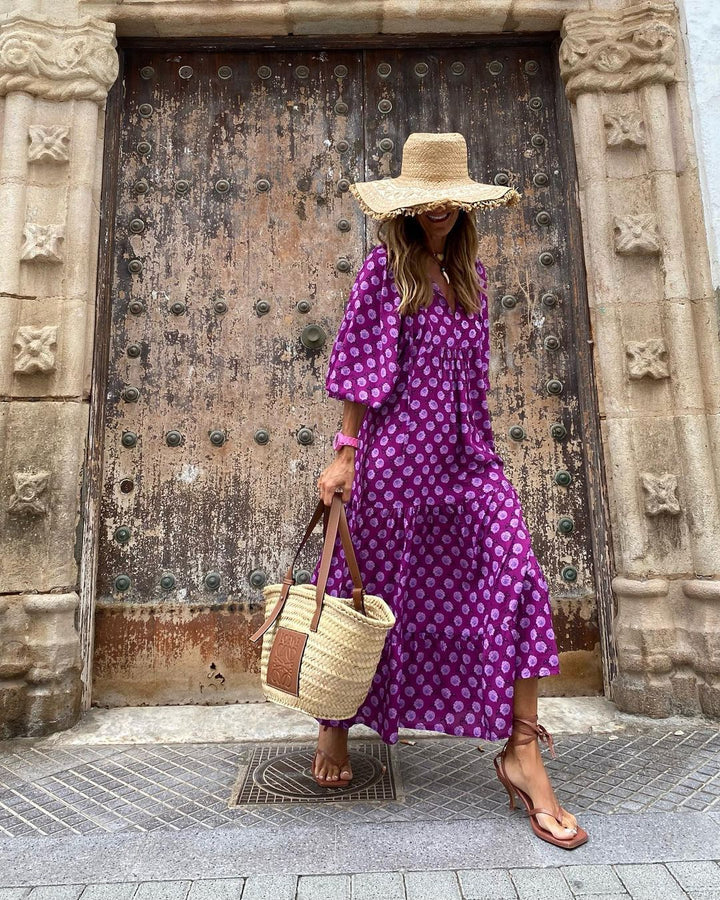 Bellona | Vestido Boho Largo