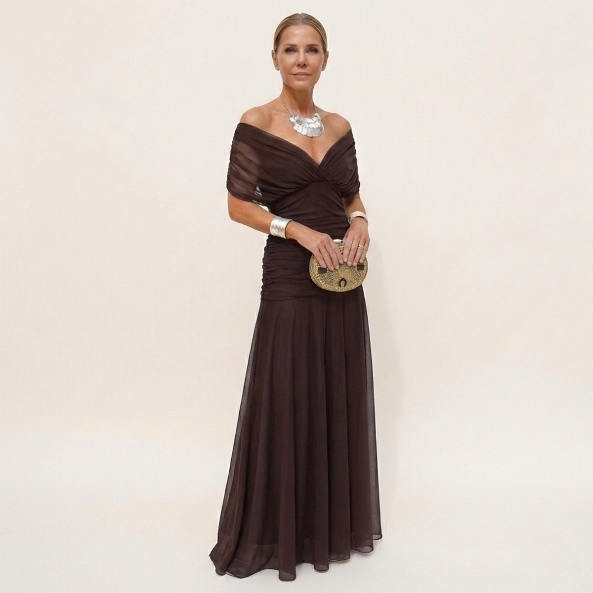 Alondra™ | Vestido Largo Floral con Escote en V