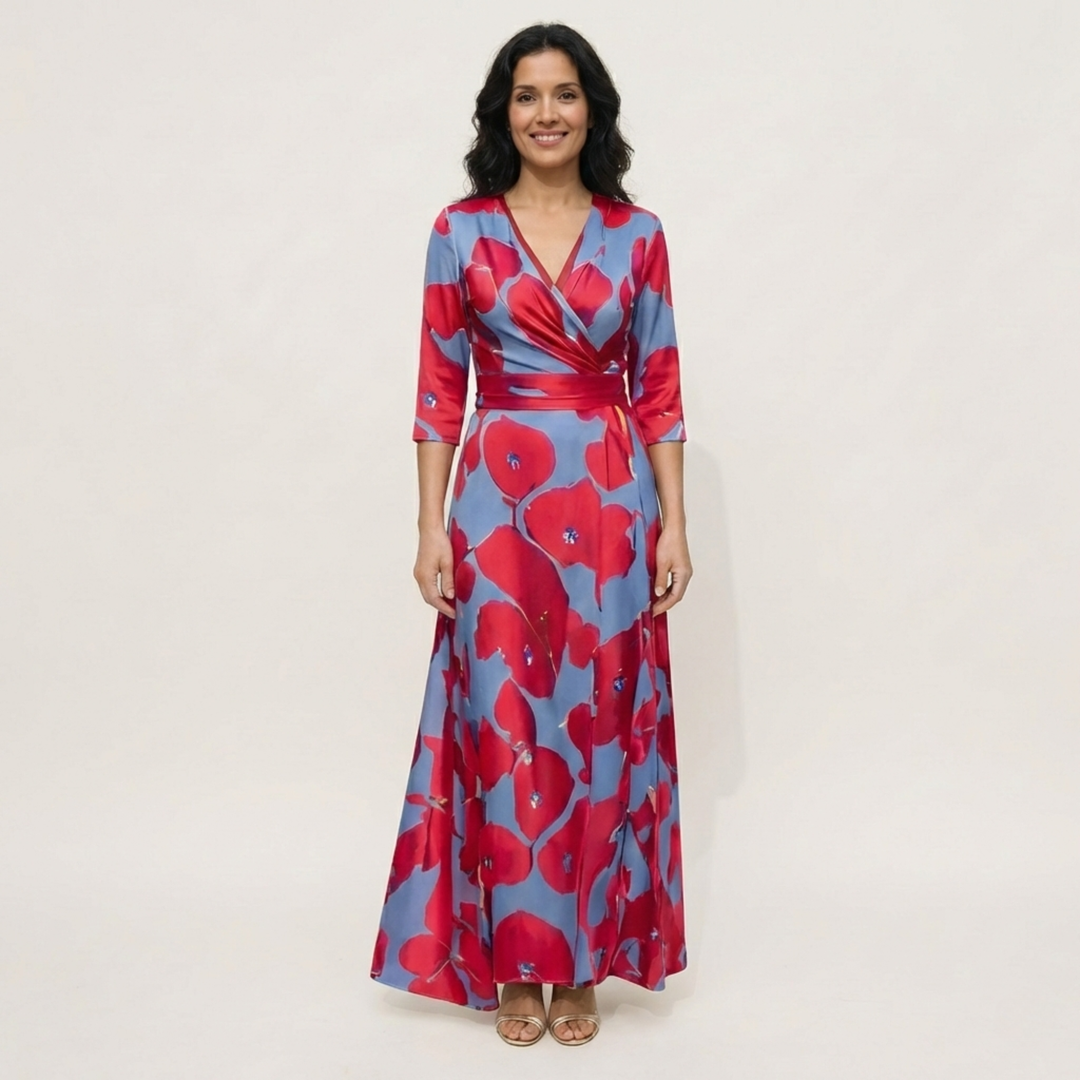 Emmy - Vestido Floral de Lujo