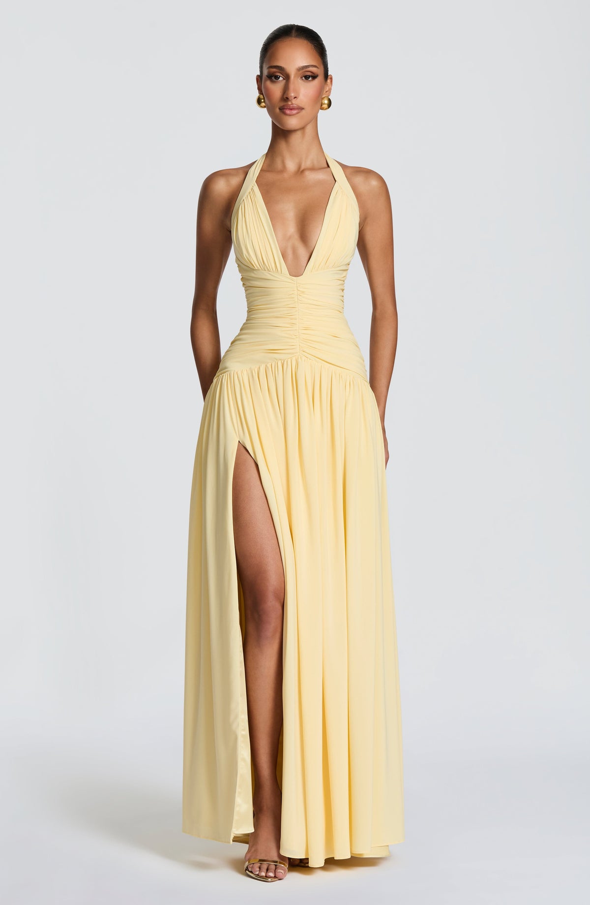 Vestido Martina™ -  Elegancia fluida con escote halter