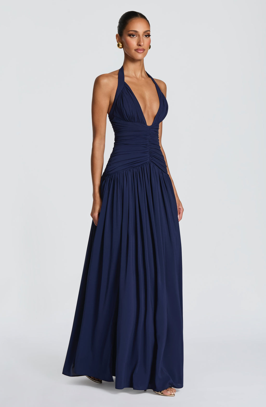 Vestido Martina™ -  Elegancia fluida con escote halter