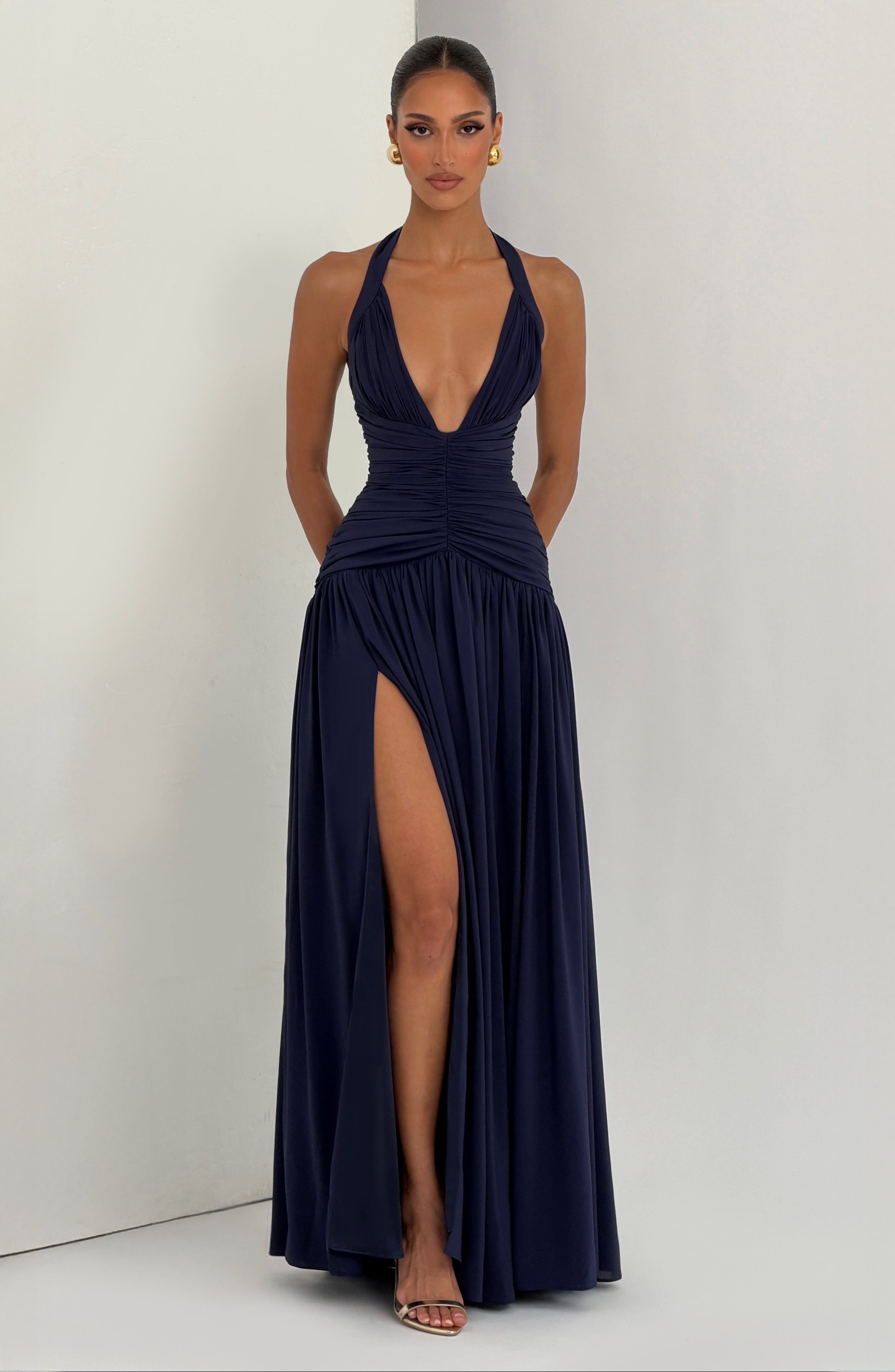 Vestido Martina™ -  Elegancia fluida con escote halter