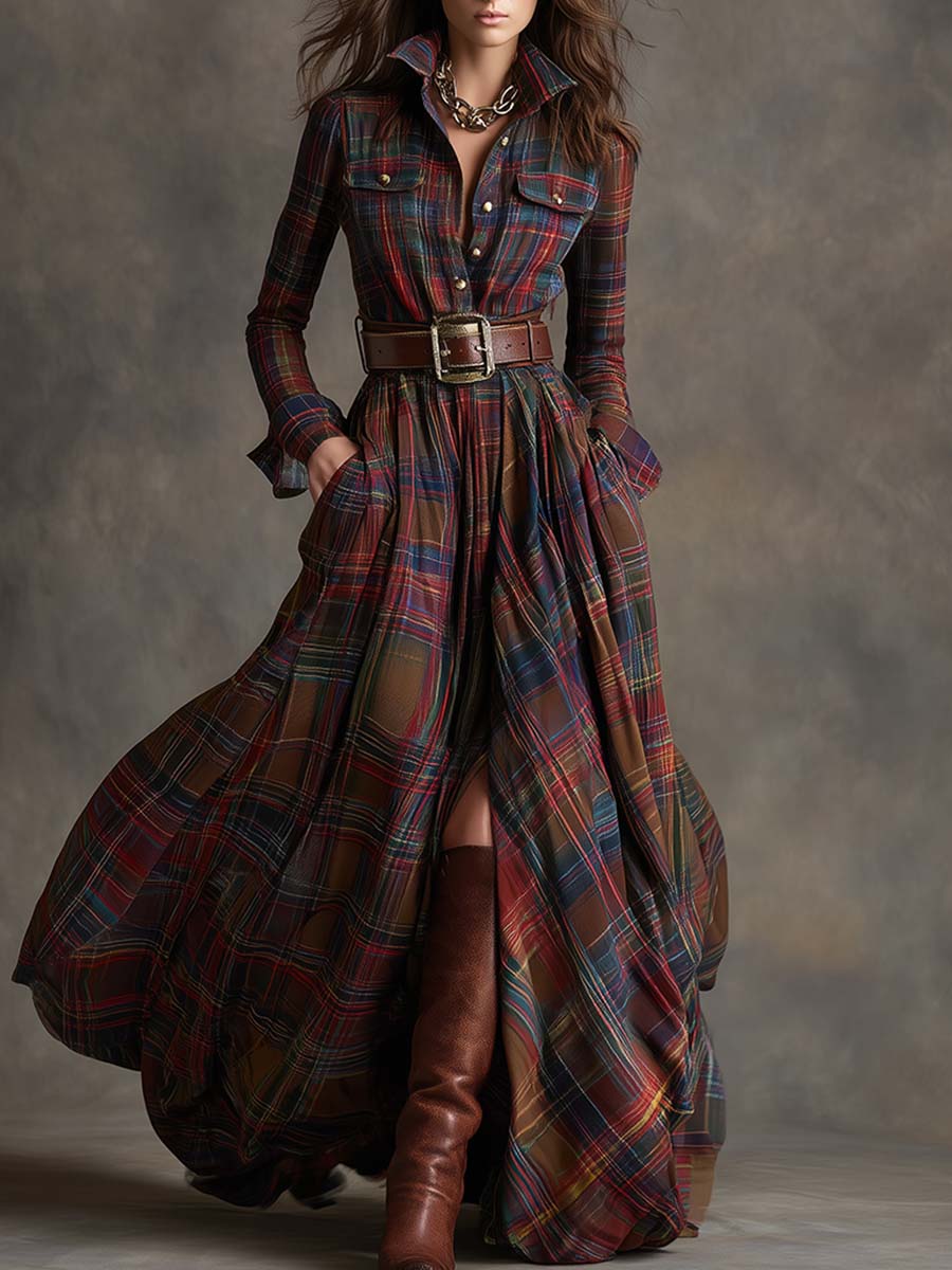 Scarlett™ - Vestido con Cinturón