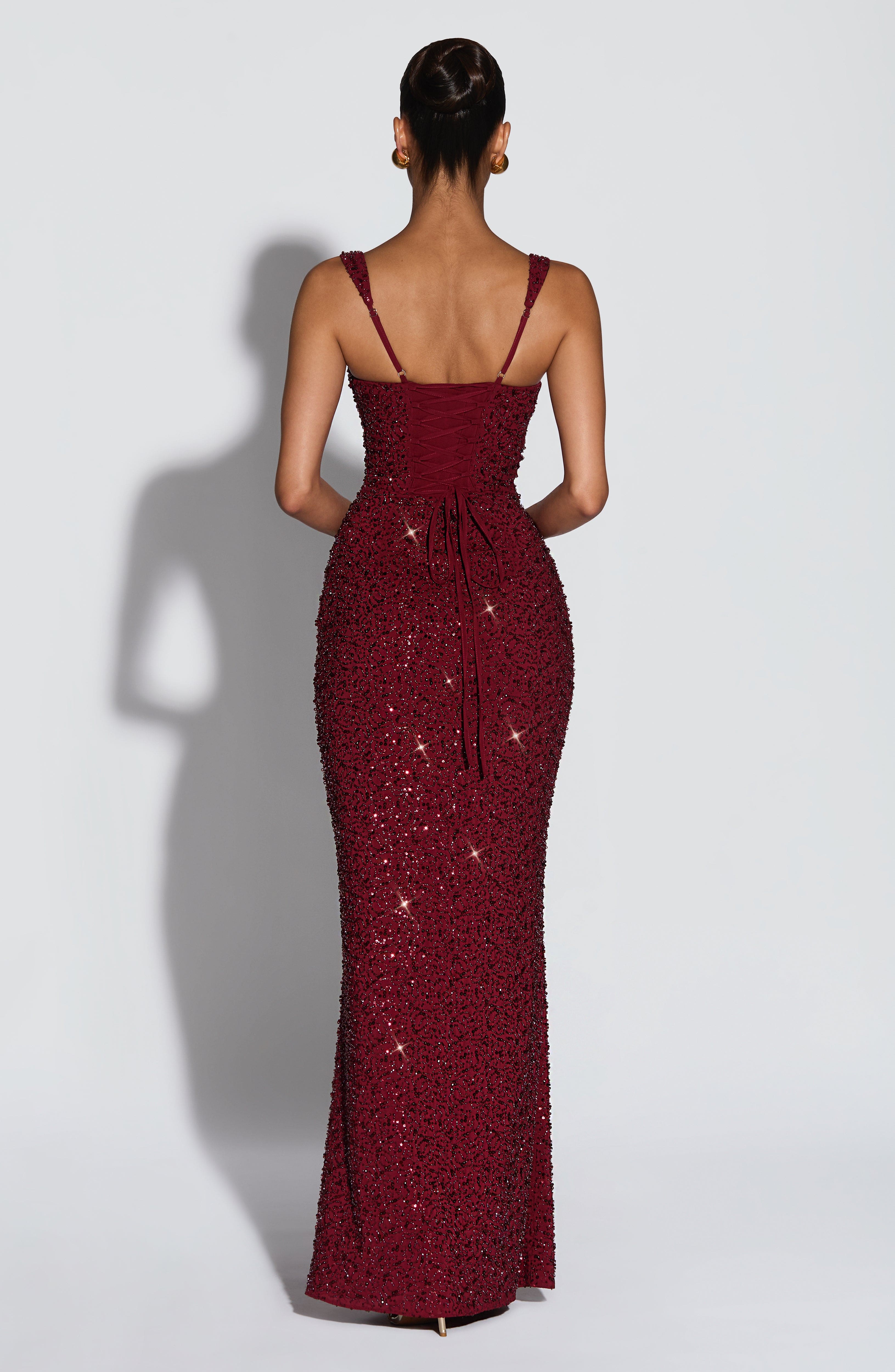 Rosa | Maxivestido con Escote Cuadrado