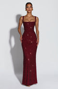 Rosa | Maxivestido con Escote Cuadrado