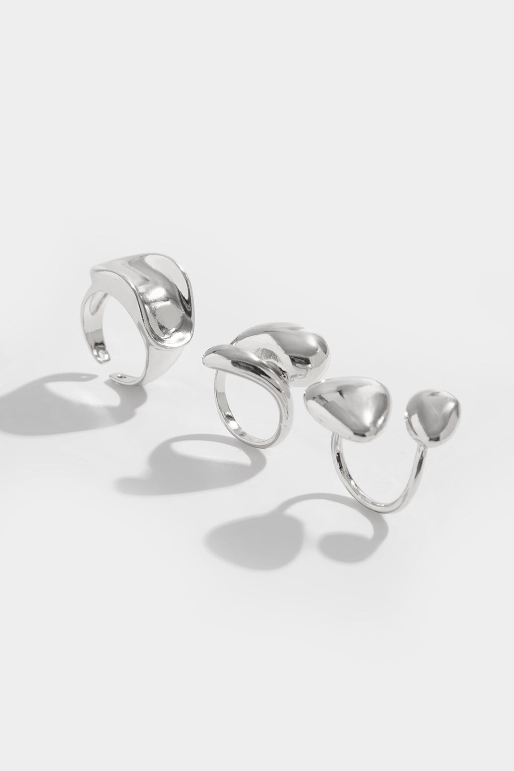 Anillos Irregulares de Metal