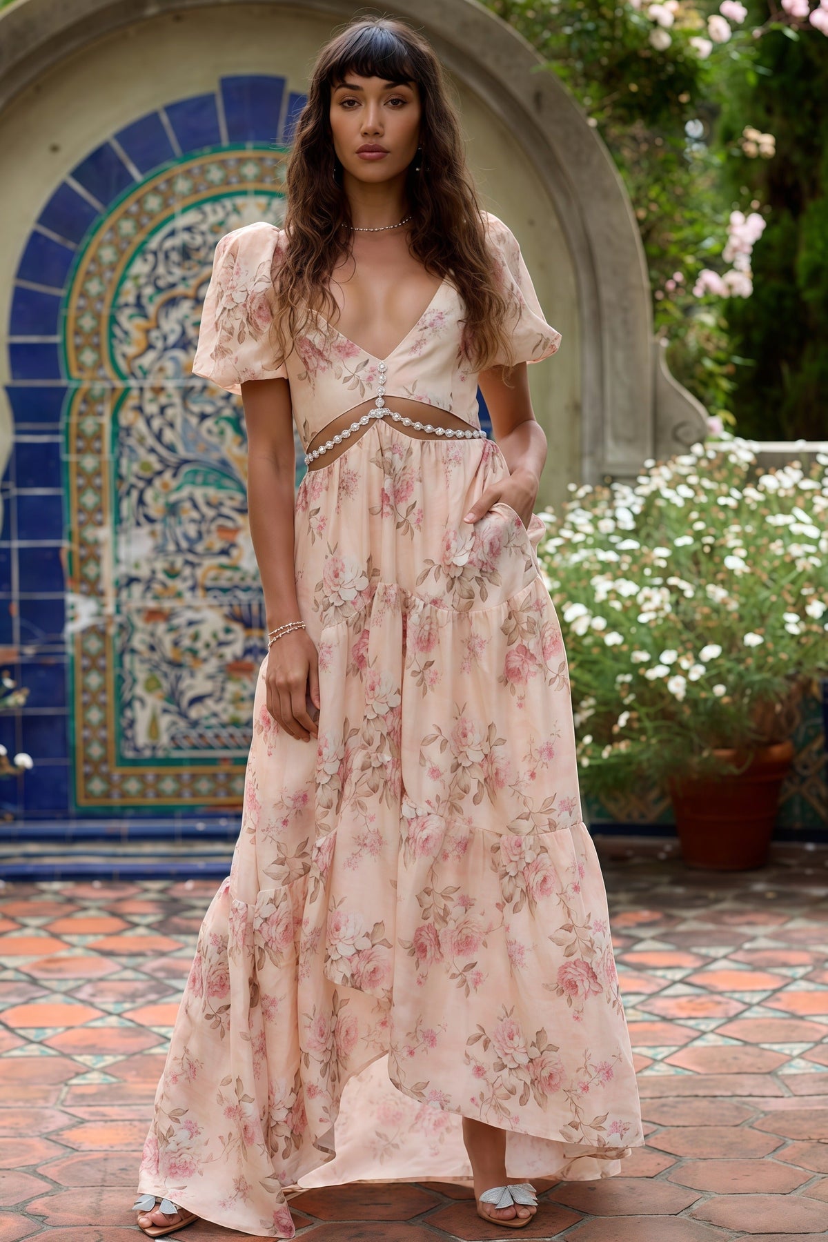 Layla | Elegante vestido fluido