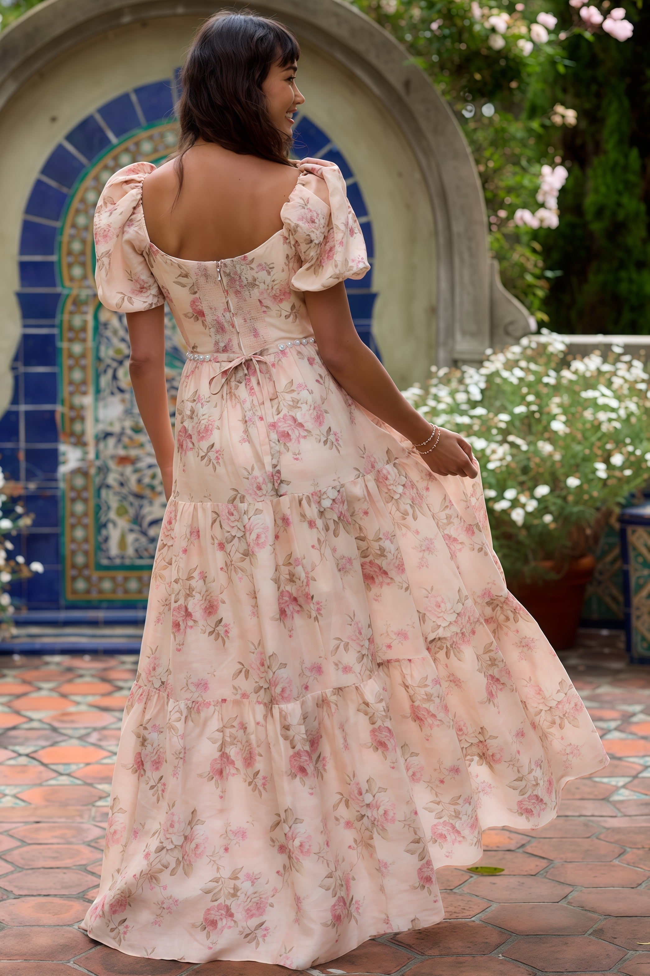 Layla | Elegante vestido fluido