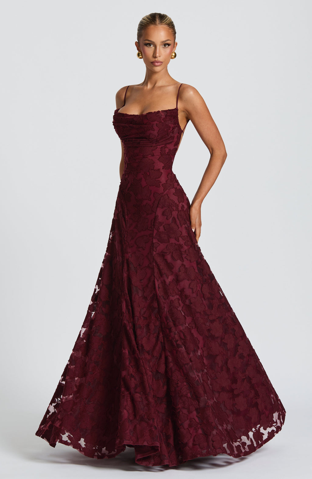 Vestido Manuela™ -  Elegancia fluida con acabado sofisticado