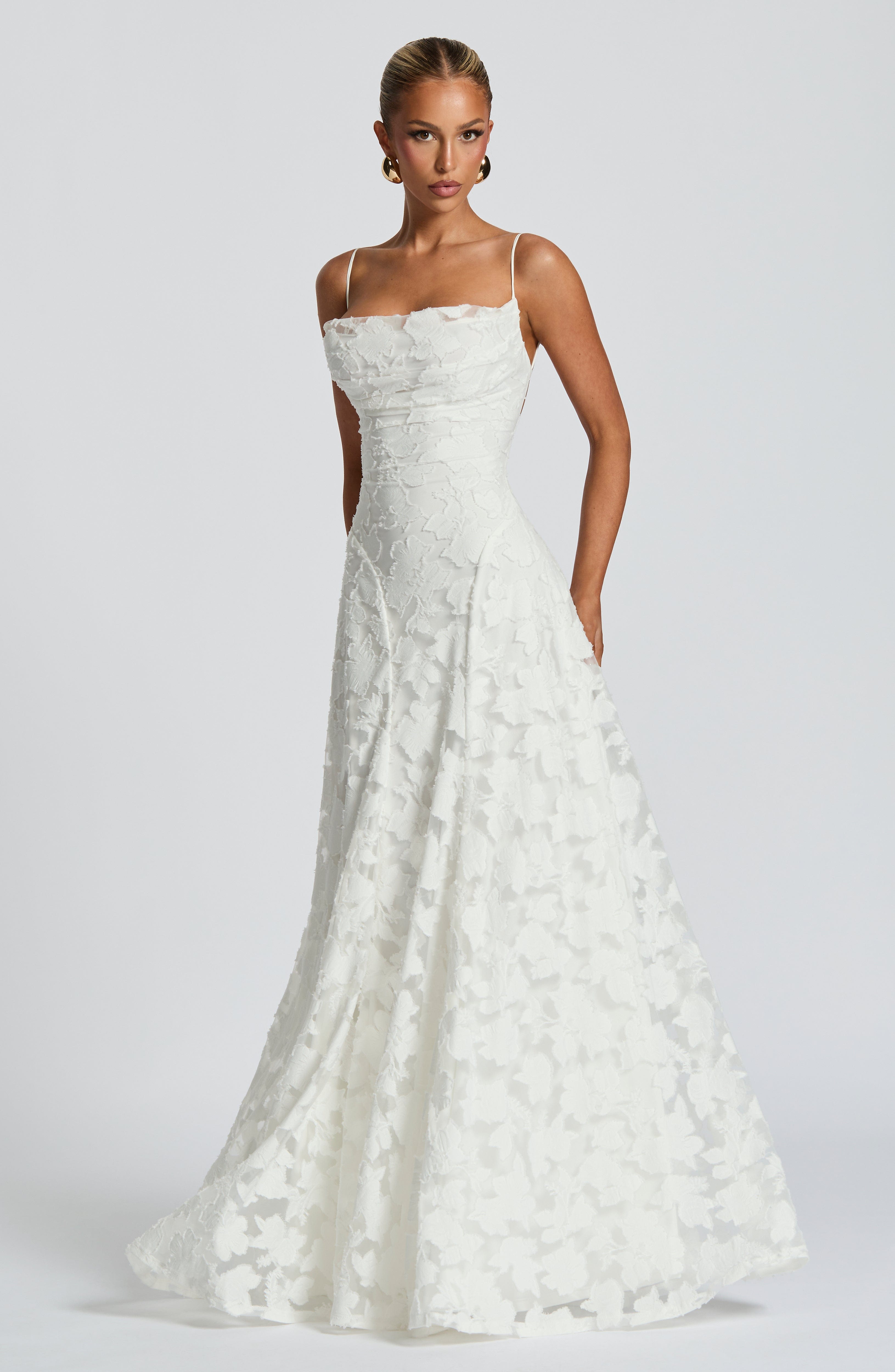 Vestido Manuela™ -  Elegancia fluida con acabado sofisticado