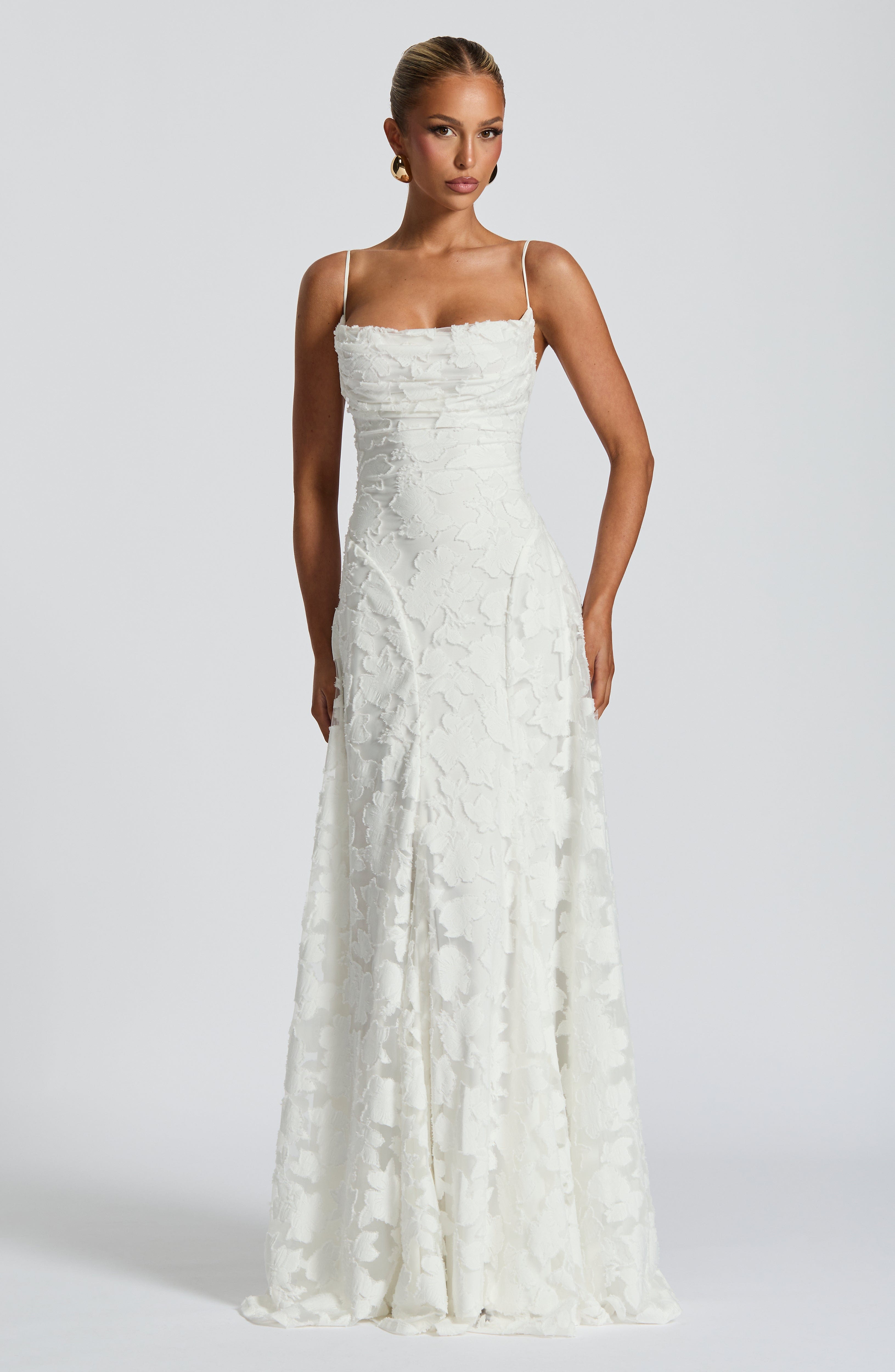Vestido Manuela™ -  Elegancia fluida con acabado sofisticado