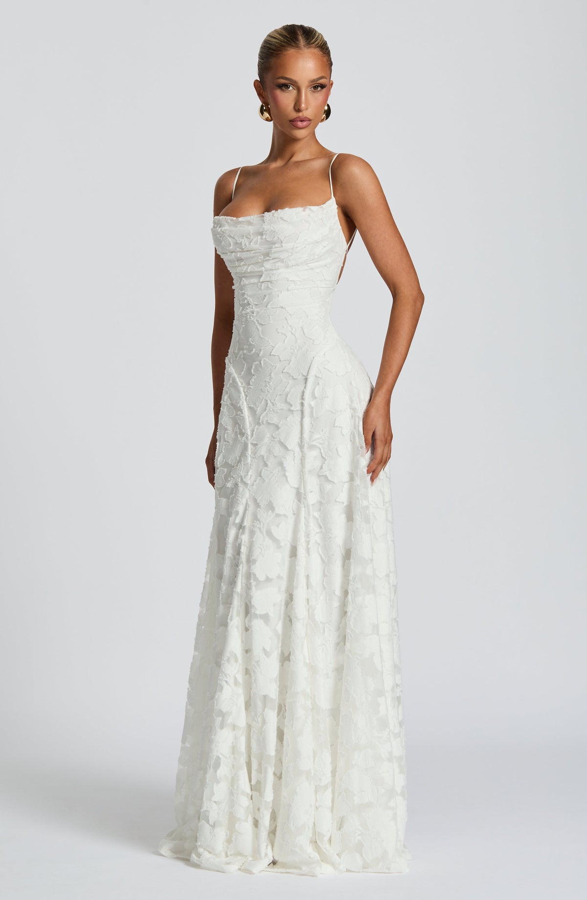Vestido Manuela™ -  Elegancia fluida con acabado sofisticado