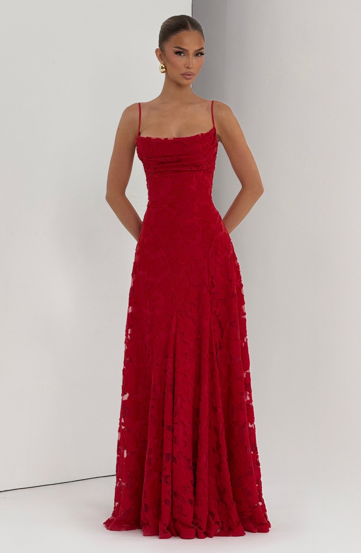 Vestido Manuela™ -  Elegancia fluida con acabado sofisticado