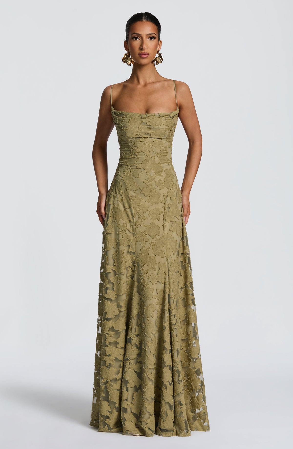 Vestido Manuela™ -  Elegancia fluida con acabado sofisticado