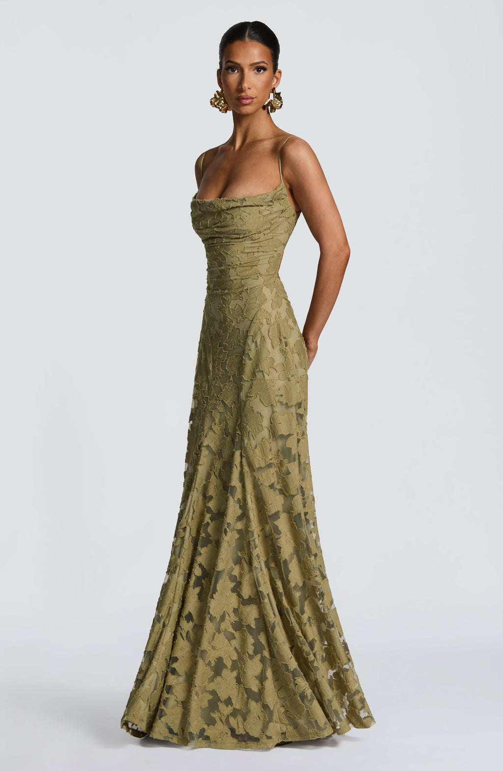 Vestido Manuela™ -  Elegancia fluida con acabado sofisticado